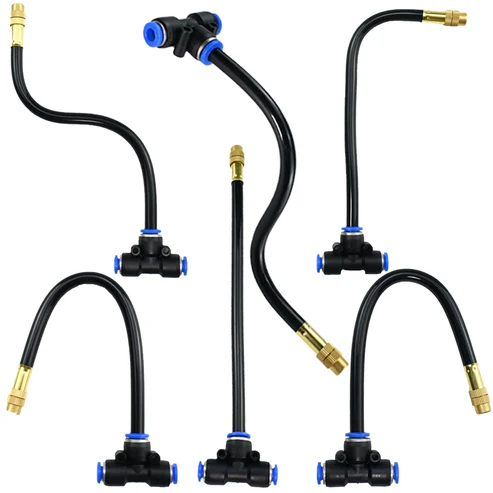 Sistema de nebulización para riego de jardín y césped, pulverizador atomizador ajustable Universal, Kit de 20M con Timer - Imagen 3